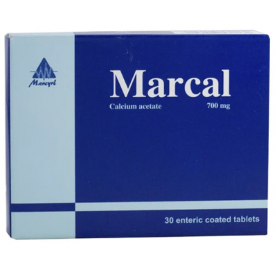 MARCAL 177.3 MG DIETARY SUPPLEMENT ( CALCIUM ACETATE ) 30 TABLETS